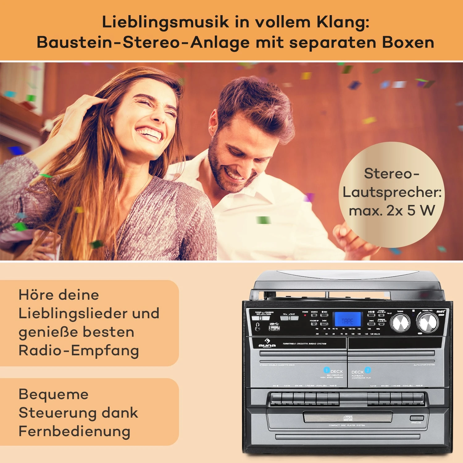 TC-386 Stereoanlage 5 TC-386 Stereoanlage – Bild 3