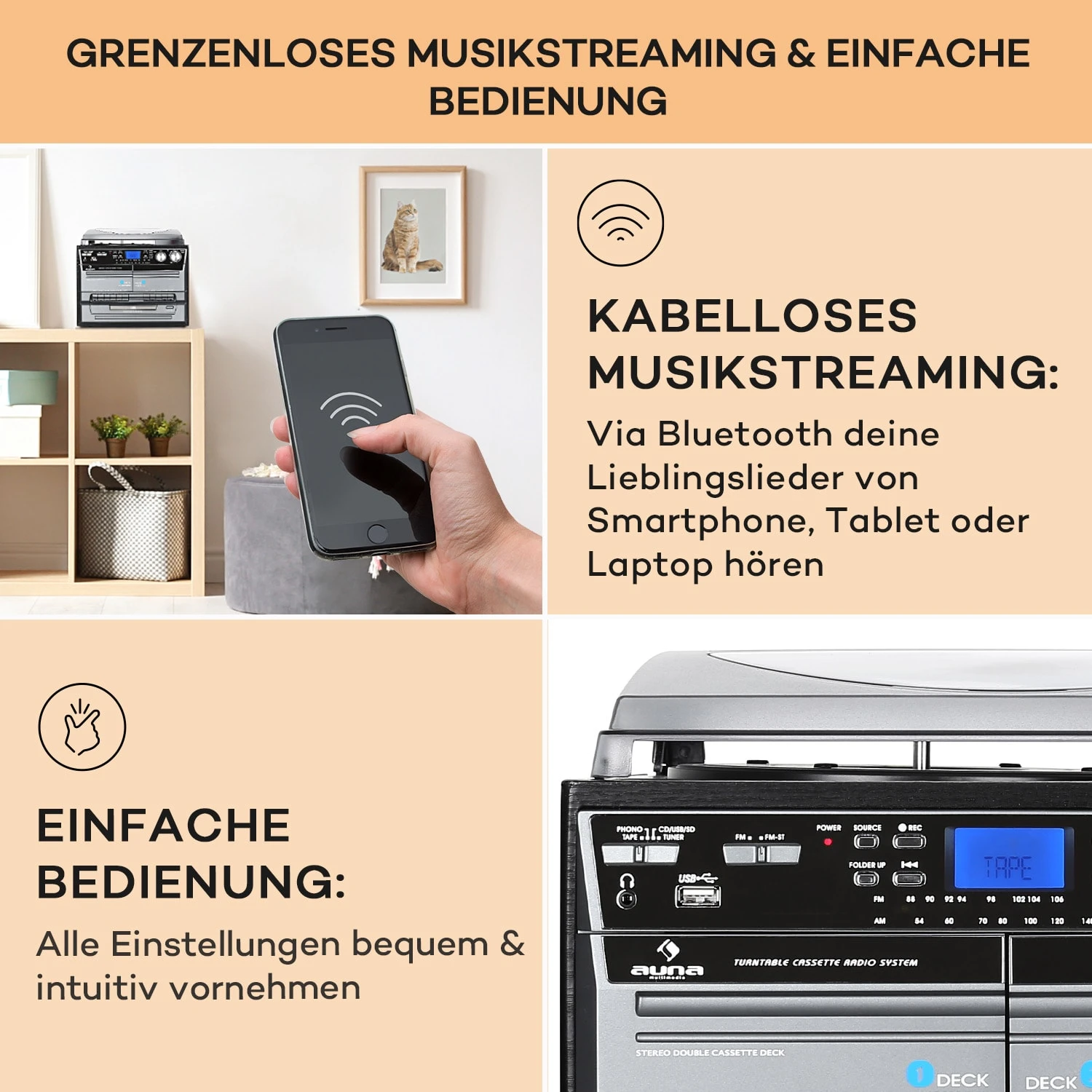 TC-386 Stereoanlage 7 TC-386 Stereoanlage – Bild 5