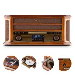 [Wiederverpackt] Belle Epoque 1908 Micro-Stereoanlage -KLarstein Verkaufsgeschäft 10008633 yy 0002 logo 2