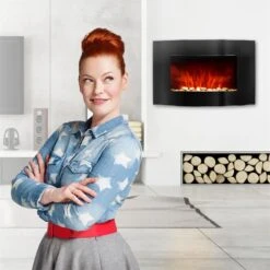 [Gebraucht] Lausanne Elektrokamin -KLarstein Verkaufsgeschäft 10012127 yy 0003 titel enie Klarstein Lausanne elektrischer Kamin 2000W