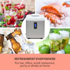 [Gebraucht] Mr. Silver-Frost Eiswürfelmaschine -KLarstein Verkaufsgeschäft 10020110 uk 0003 usp