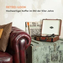 [Wiederverpackt] Jerry Lee Retro-Plattenspieler -KLarstein Verkaufsgeschäft 10027042 de 0002 logo