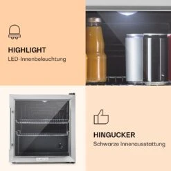 Beersafe L Getränkekühlschrank Mit Glastür 47 Liter 10 Beersafe L Getränkekühlschrank Mit Glastür 47 Liter -KLarstein Verkaufsgeschäft 10027671 de 0003 logo