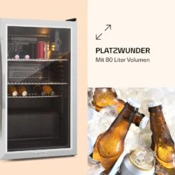 Beersafe XXL Getränkekühlschrank Mit Glastür 80 Liter -KLarstein Verkaufsgeschäft 10027673 de 0004 logo