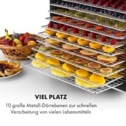 Fruit Jerky Steel 10 Dörrautomat 13 Fruit Jerky Steel 10 Dörrautomat -KLarstein Verkaufsgeschäft 10028437 de 0004 logo