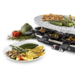 Steaklette Raclettegrill -KLarstein Verkaufsgeschäft 10028449 yy 0005 titel Klarstein Steaklette Raclette Natursteingrill