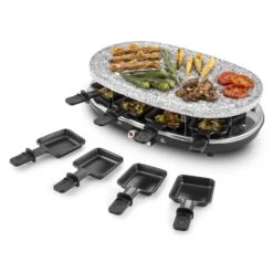 Steaklette Raclettegrill -KLarstein Verkaufsgeschäft 10028449 yy 0007 titel Klarstein Steaklette Raclette Natursteingrill