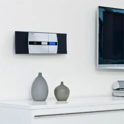 [Gebraucht] V-15 Stereoanlage -KLarstein Verkaufsgeschäft 10029361 yy 0003 ambient oneConcept V15 Stereoanlage schwarz