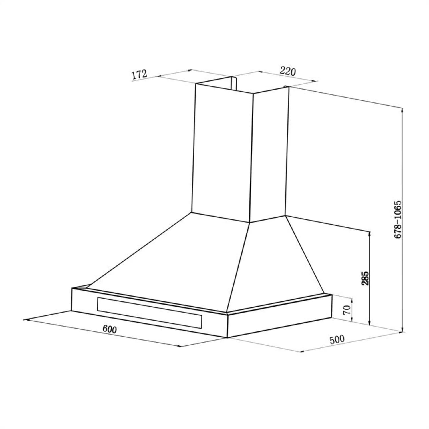 [Wiederverpackt] Zelda Dunstabzugshaube – Bild 6