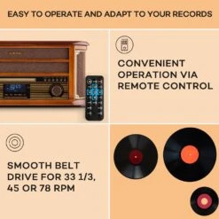 [Gebraucht] Belle Epoque 1908 DAB Retro-Stereoanlage -KLarstein Verkaufsgeschäft 10029995 de 0004 usp