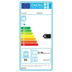 Vilhelmine Backofen -KLarstein Verkaufsgeschäft 10030225 energy label