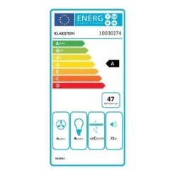 [Gebraucht] Lumio Neo Retro-Dunstabzugshaube -KLarstein Verkaufsgeschäft 10030274 energy label