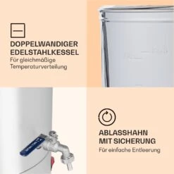 Mundschenk Maischekessel 13 Mundschenk Maischekessel -KLarstein Verkaufsgeschäft 10030521 de 0005 logo