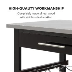 [Wiederverpackt] Vermont Servierwagen Küchenwagen -KLarstein Verkaufsgeschäft 10030776 uk 0004 logo