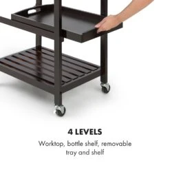 [Wiederverpackt] Vermont Servierwagen Küchenwagen -KLarstein Verkaufsgeschäft 10030776 uk 0005 logo