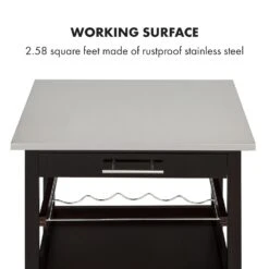 [Wiederverpackt] Vermont Servierwagen Küchenwagen -KLarstein Verkaufsgeschäft 10030776 uk 0006 logo