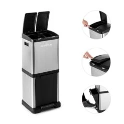 Ökosystem² Mülleimer -KLarstein Verkaufsgeschäft 10031319 yy 0005 detail Klarstein oekosystem Muelleimer Edelstahlgehaeuse