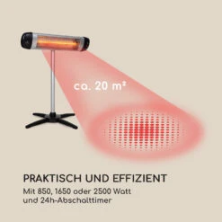 Rising Sun Infrarot-Heizstrahler -KLarstein Verkaufsgeschäft 10031346 de 0006 logo