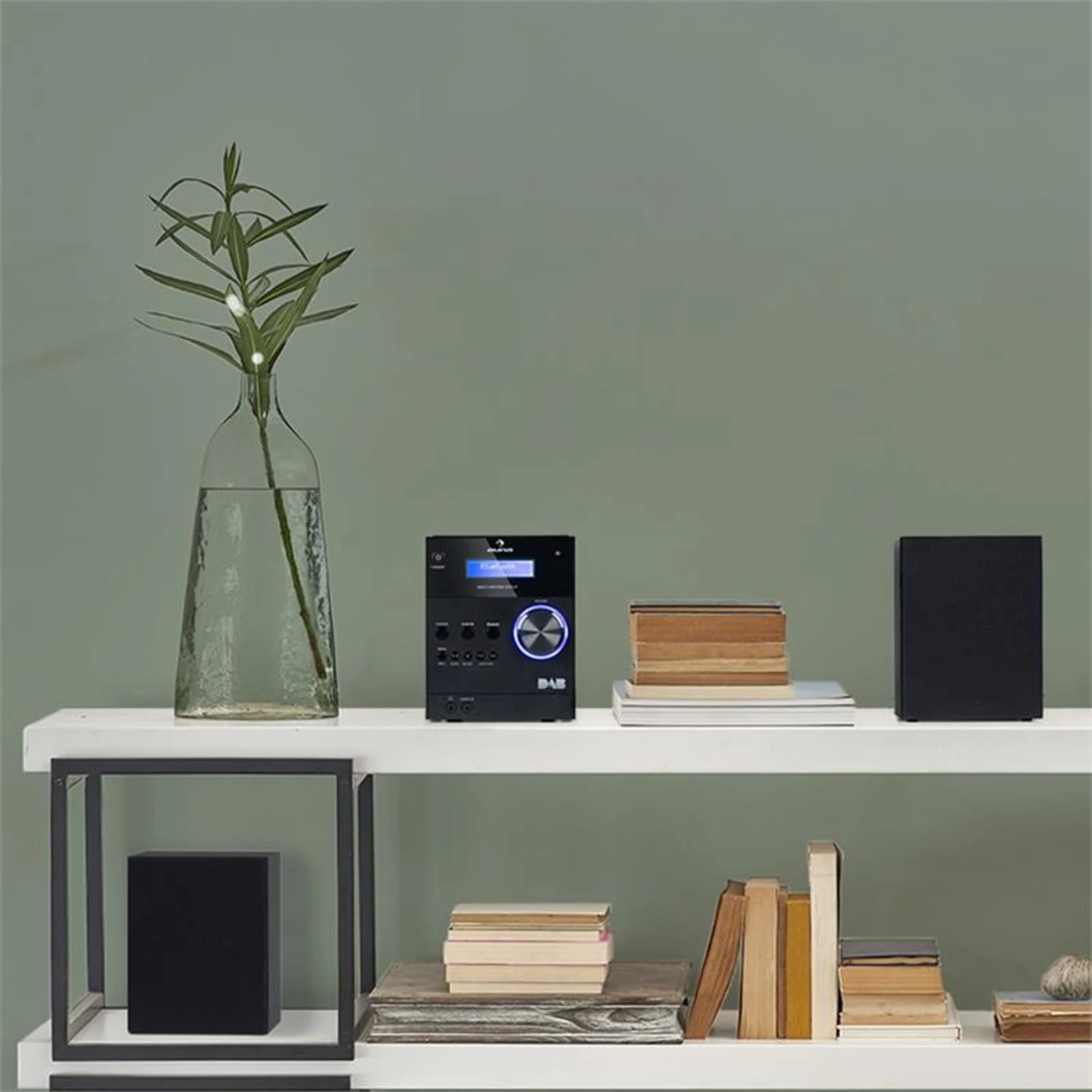 [Wiederverpackt] MC-20 DAB Micro-Stereoanlage Schwarz – Bild 2