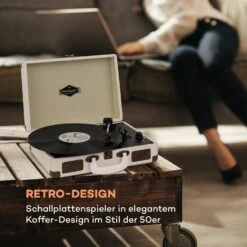 [Wiederverpackt] Peggy Sue Retro-Plattenspieler -KLarstein Verkaufsgeschäft 10031390 de 0002 logo 1