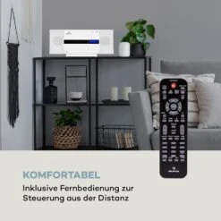 [Wiederverpackt] V-20 DAB Vertikal-Stereoanlage -KLarstein Verkaufsgeschäft 10031467 de 0002 logo