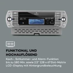 [Wiederverpackt] KR-500 CD Küchenradio -KLarstein Verkaufsgeschäft 10031477 de 0008 logo 1
