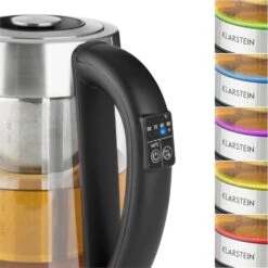 Ostfriese Wasserkocher -KLarstein Verkaufsgeschäft 10031479 yy 0004 detail Klarstein Ostfriese Wasserkocher Edelstahl Glas