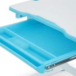 [Gebraucht] Tommi Kinderschreibtisch-Set -KLarstein Verkaufsgeschäft 10031520 yy 0007 detail oneConcept Tommi Kinderschreibtisch Set blau