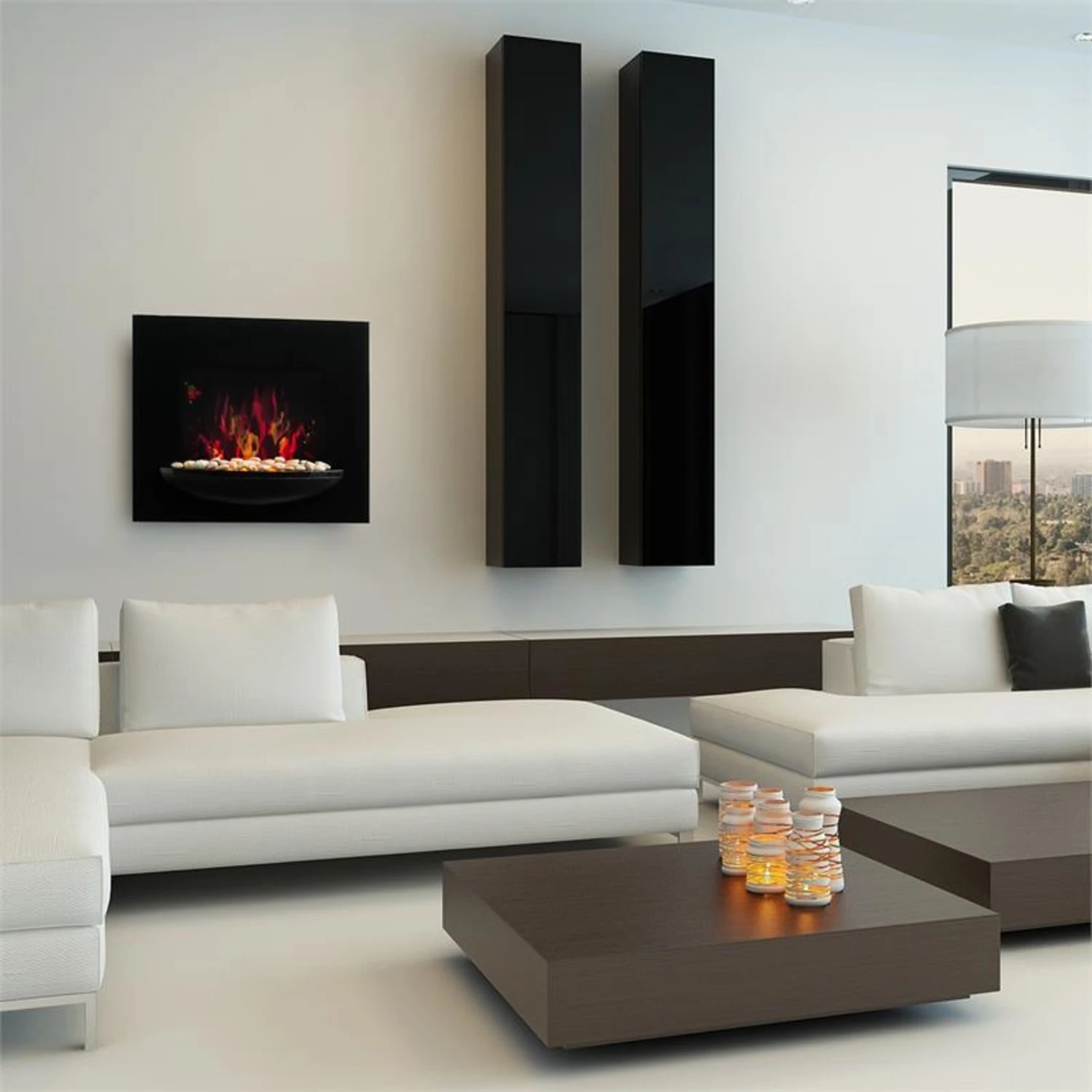 Feuerschale Elektro-Wandkamin 4 Feuerschale Elektro-Wandkamin – Bild 2