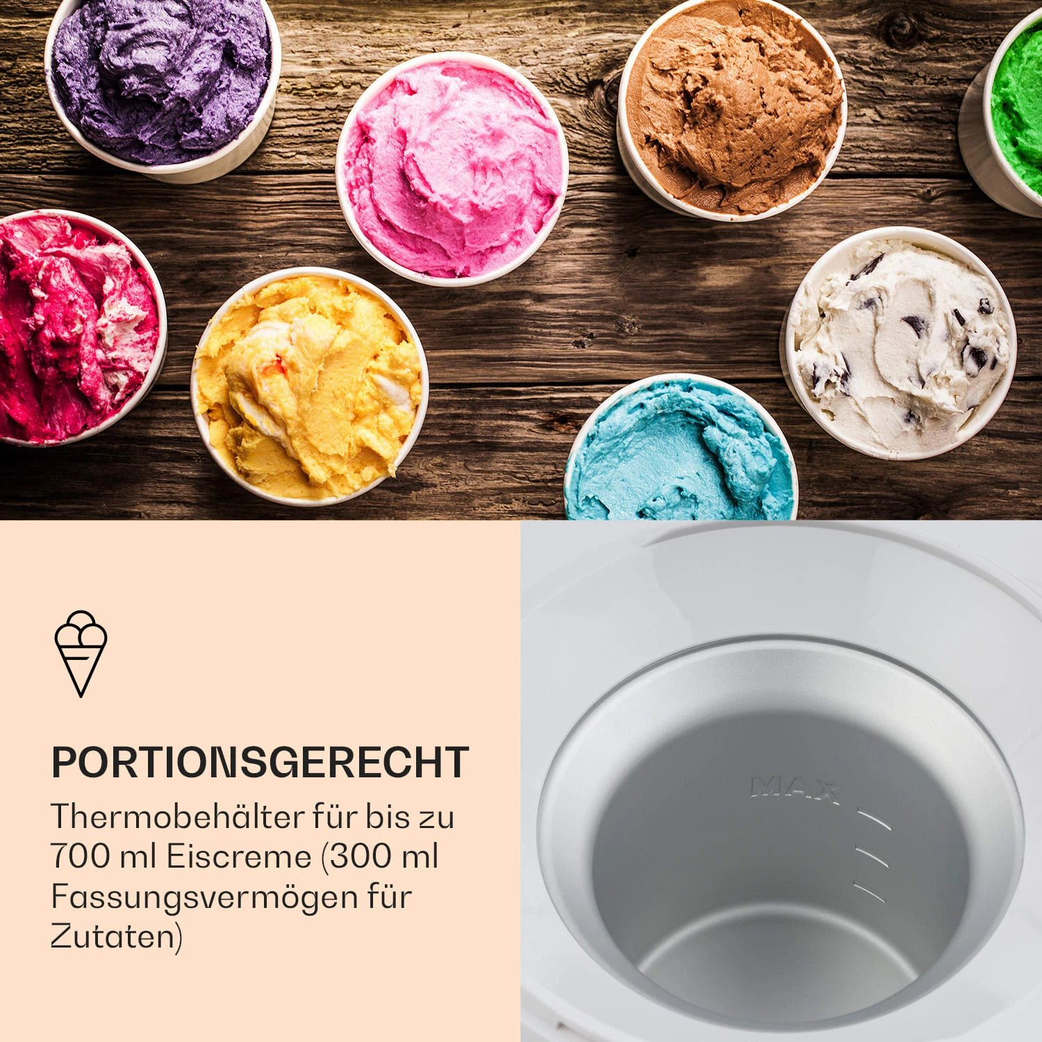 Schneeflöckchen Eiscremebereiter 7 Schneeflöckchen Eiscremebereiter – Bild 5