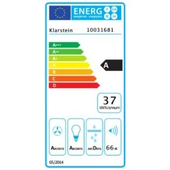 [Wiederverpackt] Vinea Unterbau-Dunstabzugshaube -KLarstein Verkaufsgeschäft 10031681 energy label 1