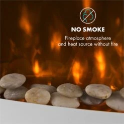 [Wiederverpackt] Lausanne Elektrokamin -KLarstein Verkaufsgeschäft 10031843 yy 0006 logo Klarstein Lausanne Elektrischer Kamin weiss