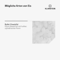 Metropolitan Eiswürfelmaschine 13 Metropolitan Eiswürfelmaschine -KLarstein Verkaufsgeschäft 10031881 de 0005 usp