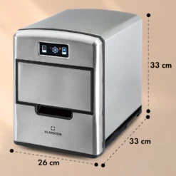 Metropolitan Eiswürfelmaschine 15 Metropolitan Eiswürfelmaschine -KLarstein Verkaufsgeschäft 10031881 yy 0011 dimensions