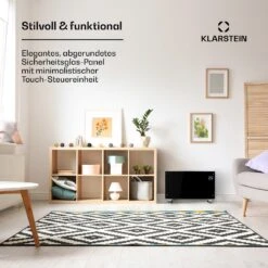 [Gebraucht] Bornholm Curved Konvektorheizung -KLarstein Verkaufsgeschäft 10031979 de 0003 usp