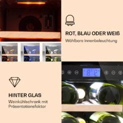 Vinovilla 17 Built-In Duo Einbau-Weinkühlschrank 2 Zonen 13 Vinovilla 17 Built-In Duo Einbau-Weinkühlschrank 2 Zonen -KLarstein Verkaufsgeschäft 10032030 de 0003 logo