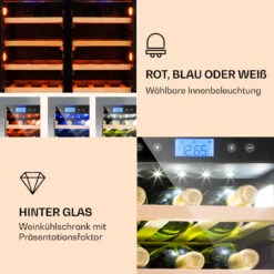 [Wiederverpackt] Vinovilla 42 Twin Built-In Duo Weinkühlschrank 2 Zonen -KLarstein Verkaufsgeschäft 10032032 de 0003 logo