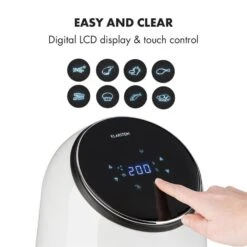 AirVital Heißluftfritteuse -KLarstein Verkaufsgeschäft 10032331 yy 0005 logo Klarstein AirVital Heissluftfritteuse 1300W weiss 1