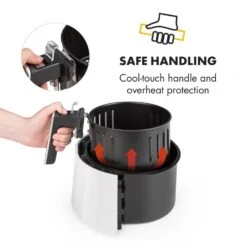 AirVital Heißluftfritteuse -KLarstein Verkaufsgeschäft 10032331 yy 0008 logo Klarstein AirVital Heissluftfritteuse 1300W weiss 1