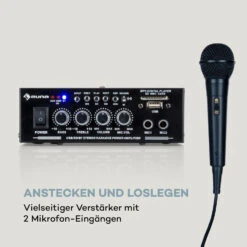 [Wiederverpackt] Karaoke Star 1 Karaoke-Set -KLarstein Verkaufsgeschäft 10032442 de 0004 logo
