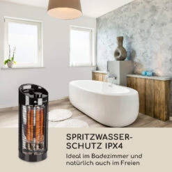 Heat Guru 360 Infrarot-Heizstrahler -KLarstein Verkaufsgeschäft 10032458 de 0007 logo 1