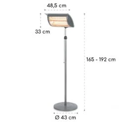 [Gebraucht] Heat Guard Focus Terrassenheizstrahler -KLarstein Verkaufsgeschäft 10032518 yy 0008 logo