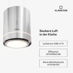 [Wiederverpackt] Tron Ambience Inselhaube -KLarstein Verkaufsgeschäft 10032579 de 0003 usp