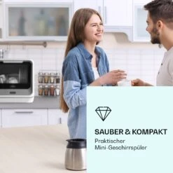 [Gebraucht] Amazonia Mini-Geschirrspülmaschine -KLarstein Verkaufsgeschäft 10032679 de 0002 logo