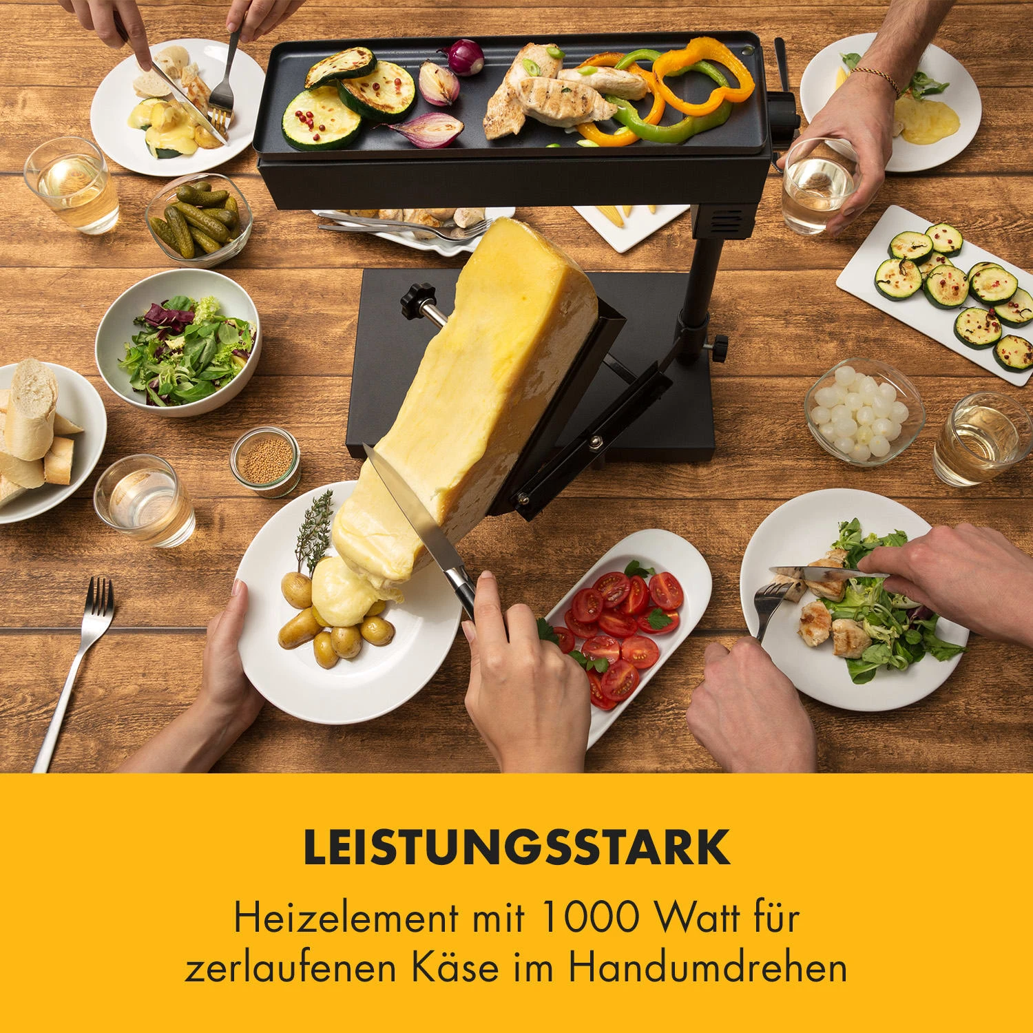 Appenzell Peak Raclette Mit Grill 4 Appenzell Peak Raclette Mit Grill – Bild 2