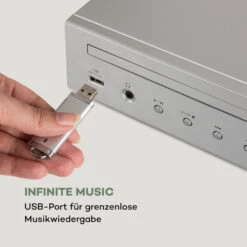 [Wiederverpackt] ITuner CD HiFi-Receiver -KLarstein Verkaufsgeschäft 10032754 de 0008 logo