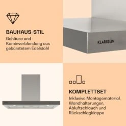 [Wiederverpackt] Zarah 90 Dunstabzugshaube -KLarstein Verkaufsgeschäft 10032761 de 0005 logo