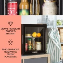 [Gebraucht] Brooklyn 24 Mini-Kühlschrank -KLarstein Verkaufsgeschäft 10032778 uk 0003 usp 1