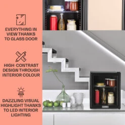 [Gebraucht] Brooklyn 32 Mini-Kühlschrank -KLarstein Verkaufsgeschäft 10032779 uk 0003 usp 1