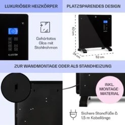 [Gebraucht] Norderney Konvektorheizung -KLarstein Verkaufsgeschäft 10032787 de 0006 usp